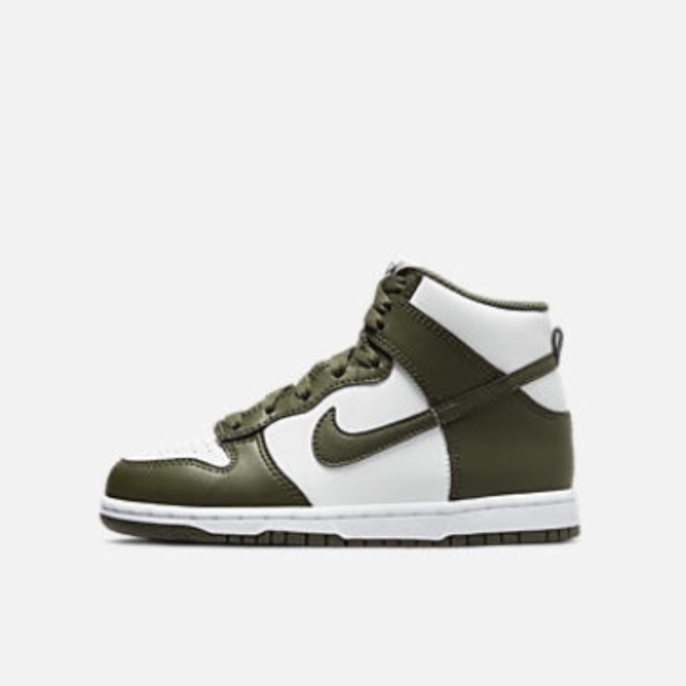 Nike Dunk High Retro - White / Cargo Khaki